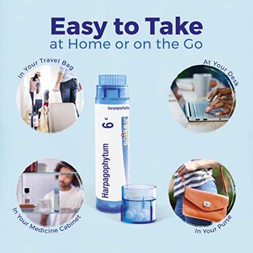 Boiron Harpagophytum 6C Homeopathic Medicine for Arthritis Pain Relief, Pain, Stiffness, Discomfort - AB Mystery