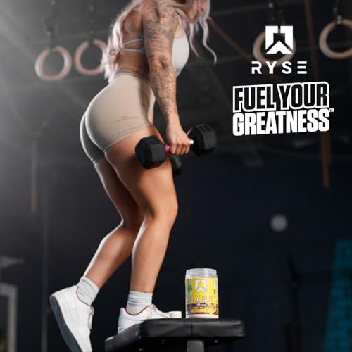 RYSE Up Supplements Loaded Pre Workout Powder Supplement for Men & Women - AB Mystery