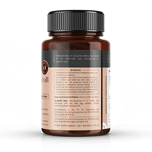 UltraColl Marine Collagen 1000mg x 180 tablets (6 months supply). The only patented anti-aging collagen types I, II, III, and VII. - AB Mystery