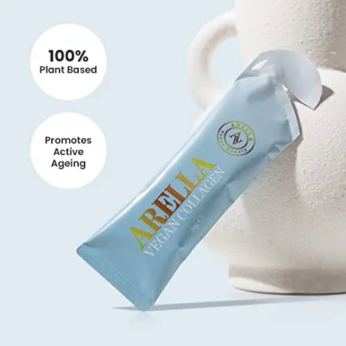 Arella Beauty Vegan Liquid Collagen Supplement - Japanese Plum Flavour - 14 x 30 ml - AB Mystery