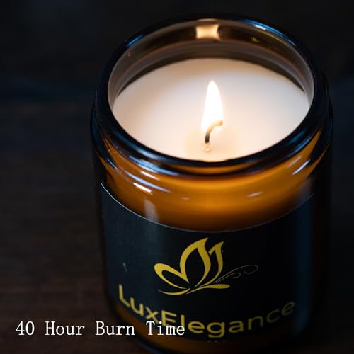 LuxElegance Sales Clearance: Bath and Body Works Aromatherapy Candles, Long Burn Soy Wax Candles - AB Mystery