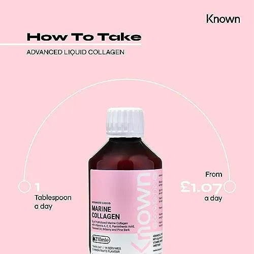 Liquid Collagen Supplement with Vitamin C | Liposomal Technology - AB Mystery