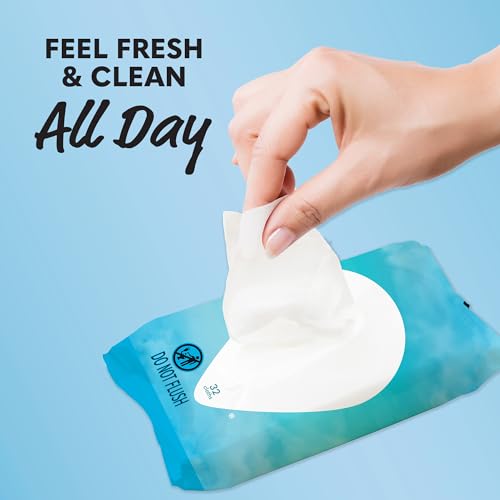 Summer's Eve Fragrance Free Gentle Daily Feminine Wipes, Removes Odor, pH balanced, 32 Count, 4 Pack - AB Mystery