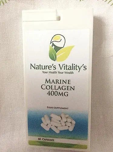 NATURE'S VITALITY'S Marine Collagen Capsules 400mg 60 Capsules 2 - AB Mystery
