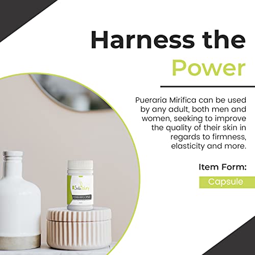 Swiss Botany Organic Pueraria Mirifica Breast Enhancement Pills for Women - AB Mystery