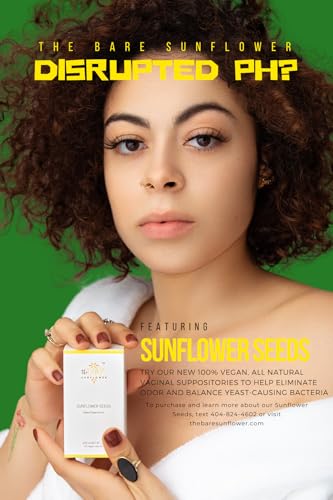 Sunflower Seeds - Vegan Vaginal Suppositories - AB Mystery