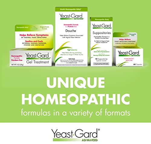 Yeast-Gard Homeopathic Formula Gel Soothes & Cools - 1 Ounce - AB Mystery