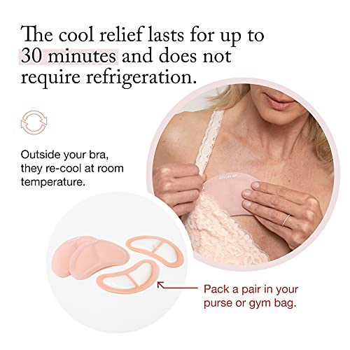 Joylux coldHER 80 Bra Inserts | Menopause Relief | Hot Flash Relief | Menopause Support, 80 Degrees - AB Mystery