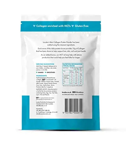 Locako Keto Collagen Vanilla Protein Powder - AB Mystery