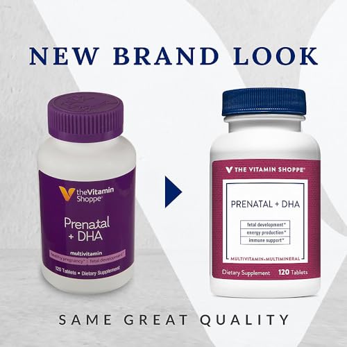 The Vitamin Shoppe Prenatal + DHA Multivitamin, Supports A Healthy Pregnancy & Fetal Development The Vitamin Shoppe