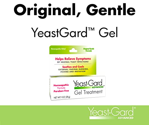 Yeast-Gard Homeopathic Formula Gel Soothes & Cools - 1 Ounce - AB Mystery