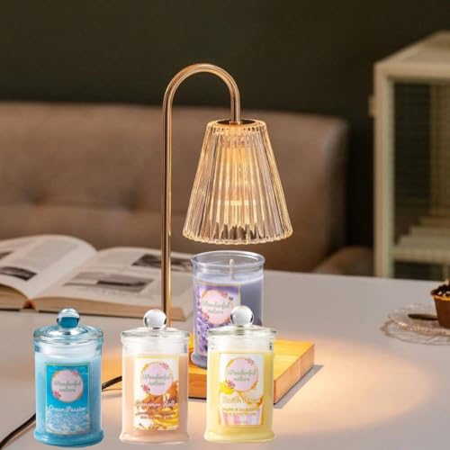 Wonderfulnature Lavender de Provence Pure Essential Oil Scented Candle, Aromatherapy - AB Mystery