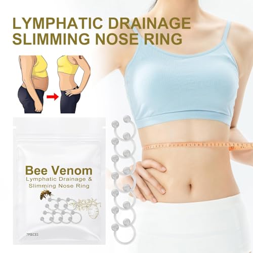 Beee Venom Lymphatic Drainage & Slimming Nose Ring (3 Packs) - AB Mystery