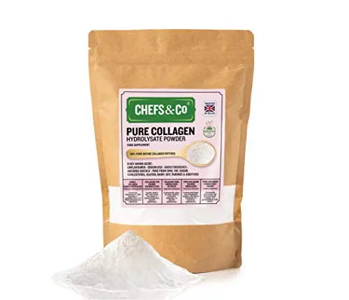 CHEFS&CO Premium Bovine Collagen peptides Powder | Hydrolysed Bovine Collagen Peptides - AB Mystery