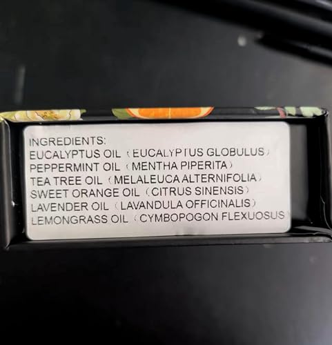 Essential Oils Set 100% Pure Natural DR.NITTA Top 6 Oils for Massage,Diffusers,Humidifier - AB Mystery