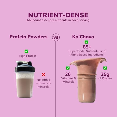 Ka’Chava All-In-One Nutrition Shake Blend, Coconut Acai, 85+ Superfoods, Nutrients - AB Mystery