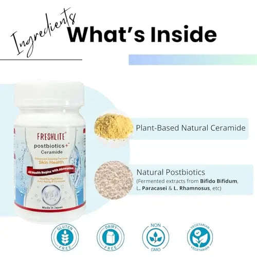 FRESHLITE Anti-Aging Glowing Skin | Restoring Natural Skin Lipid Barrier and Firmness - AB Mystery