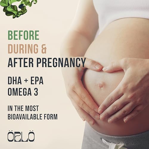 Orlo PRENATAL DHA - Prenatal DHA Omega 3 Supplement - Triple Strength Omega3s Orlo