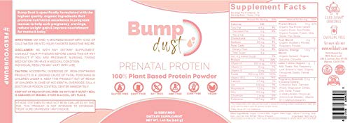 MILK DUST Bump DUST Prenatal Protein Powder 660g | Prenatal Vitamin | Prenatal Supplement MILK DUST