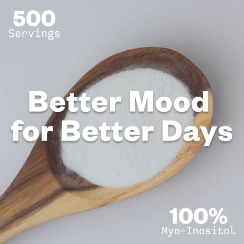 Purisure Myo-Inositol Powder, 250g, Fertility, Hormonal Balance and Ovarian Support - AB Mystery