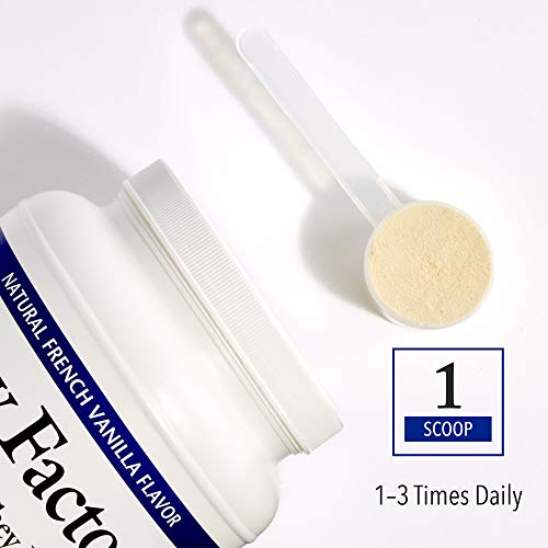 Whey Factors by Natural Factors, Grass Fed Whey Protein Concentrate, Aids Muscle - AB Mystery