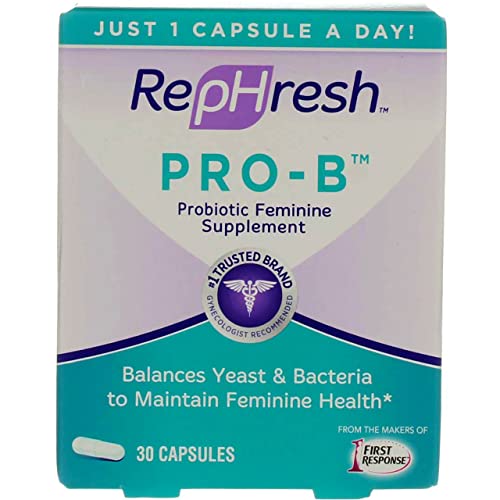 RepHresh Pro-B Vaginal Probiotic Feminine Supplement One Bottle 30 Count - AB Mystery