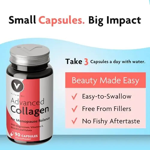 Premium Advanced Collagen Capsules for Menopause and Perimenopause V Vitamini