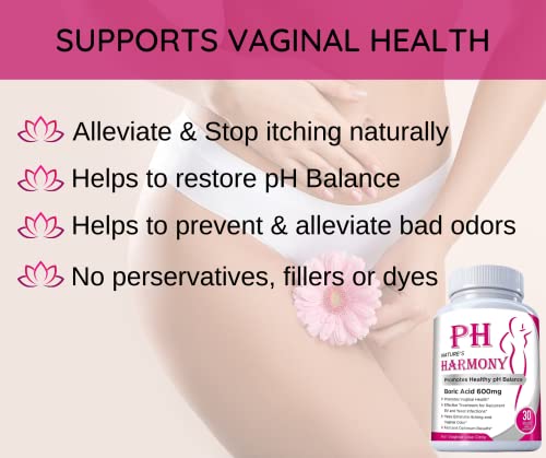 N'More Harmony 600MG Vaginal Suppositories Yeast Infection + 1 Suppository Applicator BV - AB Mystery