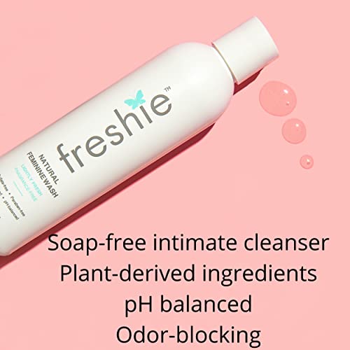freshie Natural Feminine Care pH-Balanced Cleansing Wash Odor-Blocking Plant-Based - AB Mystery