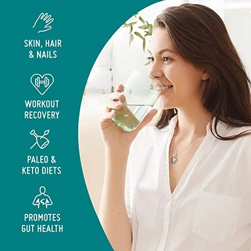 Ossa Certified Grassfed Collagen Peptides Powder-Supplement for Joint, Gut, Hair, Skin & Nails Ossa