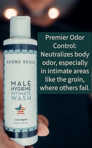 Andre Seals Intimate Wash for Men, Lucky Nights Scent – Refreshing Genital Care & Odor Control - AB Mystery