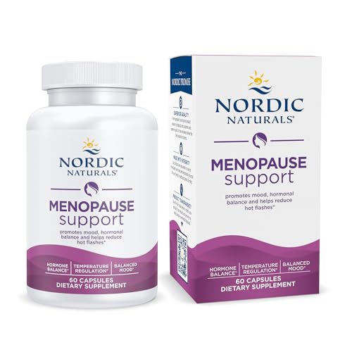 Nordic Naturals Menopause Support -Unflavored - 60 Capsules - Women’s Hormone-Support Supplement 