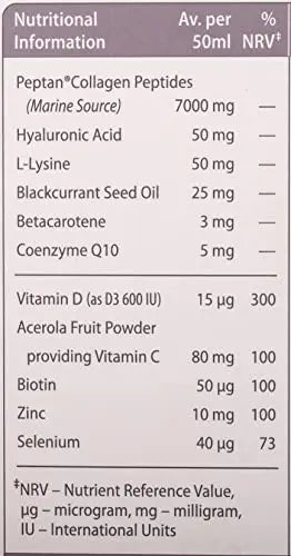 Perfectil Platinum Collagen for Skin 10 x 50 ml - AB Mystery