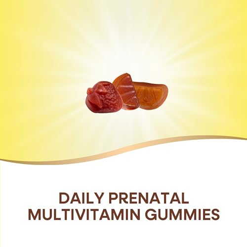 Nature's Way Alive! Complete Premium Prenatal Gummy Multivitamin, High Potency Folate Nature's Way