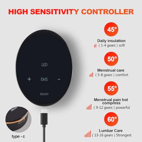 Red Light Therapy Belt Vibrating for Muscle Recovery and Pain Relief - AB Mystery