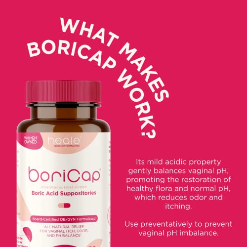 BoriCap 30 and UroQuel 30 Bundle for Vaginal pH and Overactive Bladder - AB Mystery