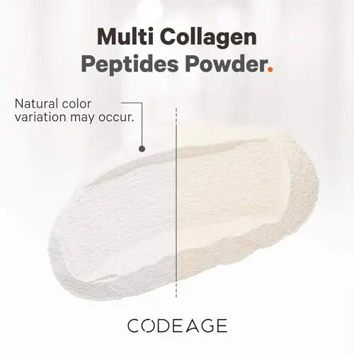 Code Age Multi-Collagen Protein Powder Hydrolyzed 20Oz All-in-One Super Bone Broth - AB Mystery