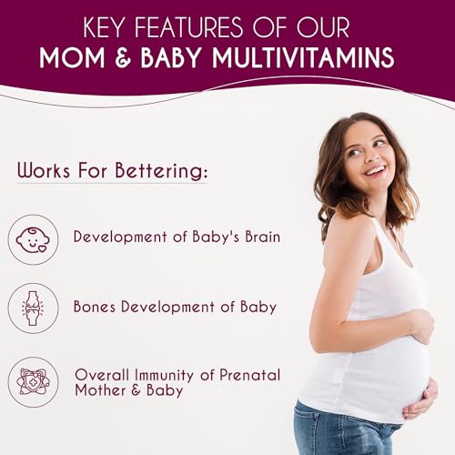 Morlux Naturals Prenatal Multivitamin, Prenatal Vitamin & Minerals Supplement for Before Morlux Naturals