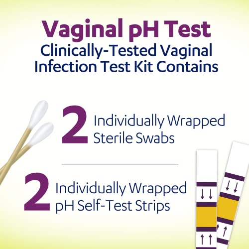 AZO Vaginal pH Test Kit, Clinically-Tested Vaginal Infection Test Kit, Fast & Accurate Results - AB Mystery