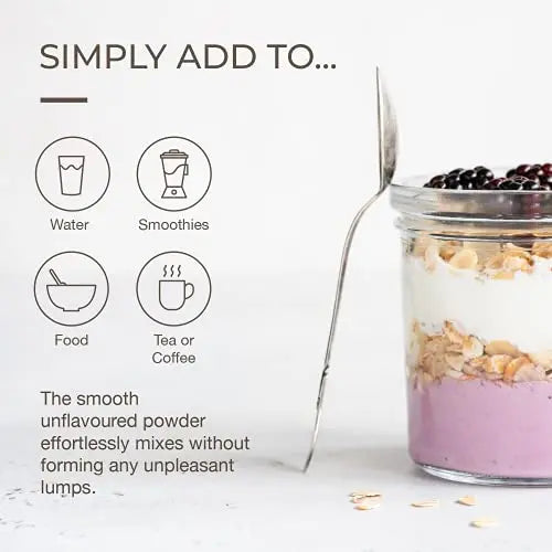 The Body Source Premium Hydrolysed Collagen Powder – 400g Unflavoured Bovine Collagen - AB Mystery