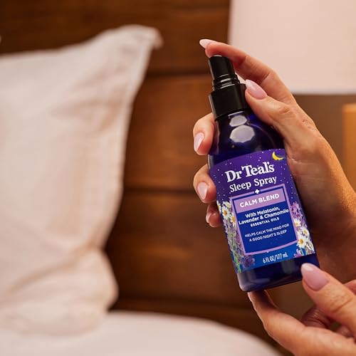 Dr Teal's Sleep Spray with Melatonin & Essential Oil Blend, 6 fl oz (Pack of 3) - AB Mystery