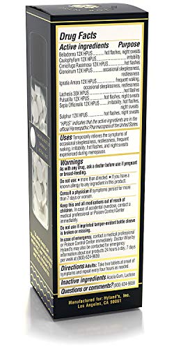 Hyland’s Menopause Natural Homeopathic Relief of Sleeplessness, Assorted, 68 Count - AB Mystery