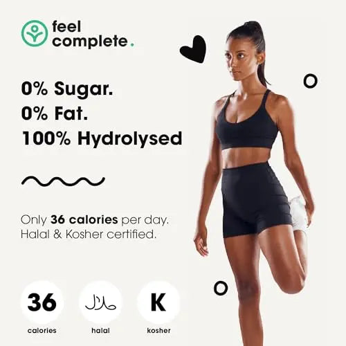Feel Complete - High Protein Collagen - Premium Type 1 & 3 Hydrolysed Bovine Collagen Feel Complete