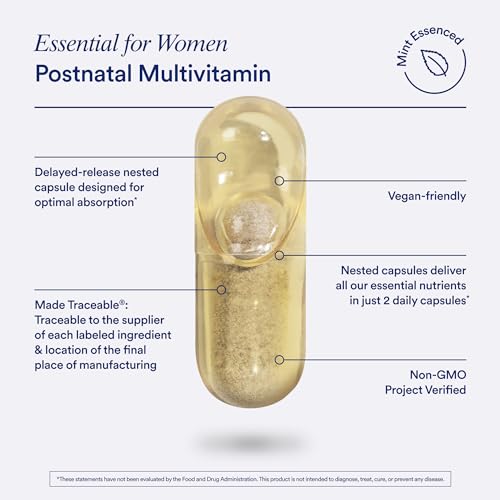 Ritual Postnatal Multivitamin and Protein Duo with Postnatal Vitamins and Organic Vanilla Protein Powder 20g Ritual