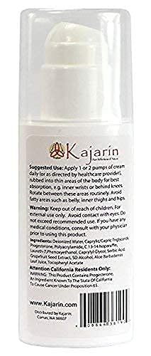 Kajarin 4 Balance Progesterone Cream for Women - Physician Formulated, Bio-Identical Progesterone - AB Mystery