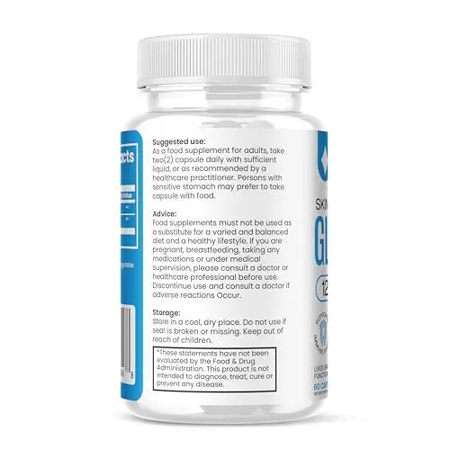 Glutathione Capsules Skin Whitening, Collagen, Unreduced Glutathione Skin Whitening Lidoque