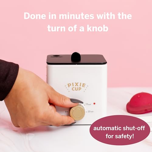 Pixie Menstrual Cup & Disc Boiler Sterilizer - Easily Submerge & Clean Your Period Cup in Boiling Water - AB Mystery