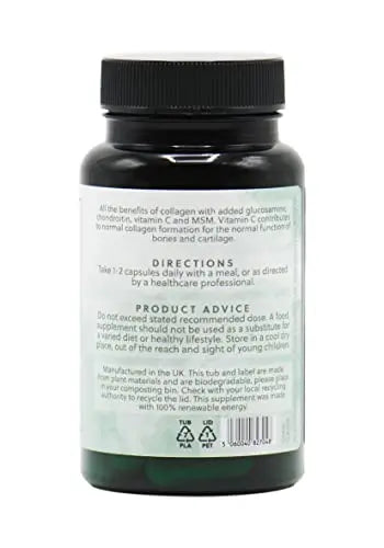 Collagen Extra Capsules | Collagen with Glucosamine, Chondroitin & Vitamin C - AB Mystery