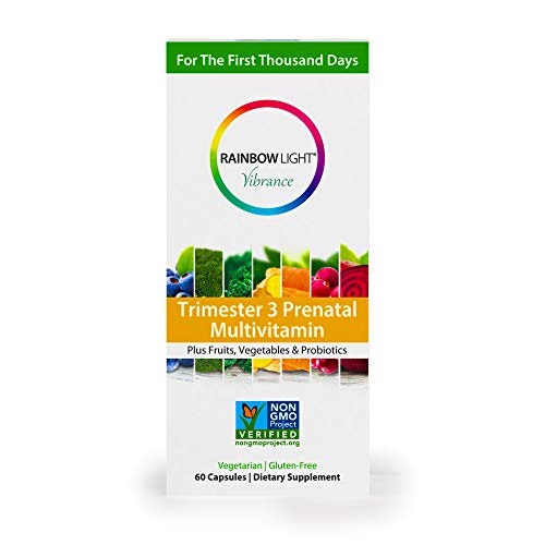 Rainbow Light Vibrance Trimester 3 Prenatal Multivitamin – 60 Count Rainbow Light