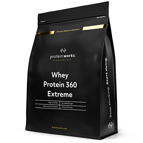 Protein Works - Whey Protein 360 Extreme | Added Vitamins | Premium Whey Shake Protein Works
